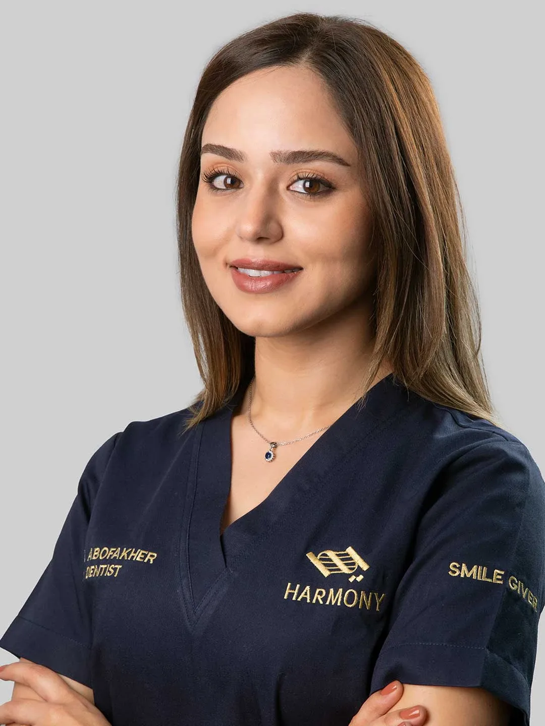 Dr. Aya Abofakher - General Dentist at Harmony Medical Center in Abu Dhabi