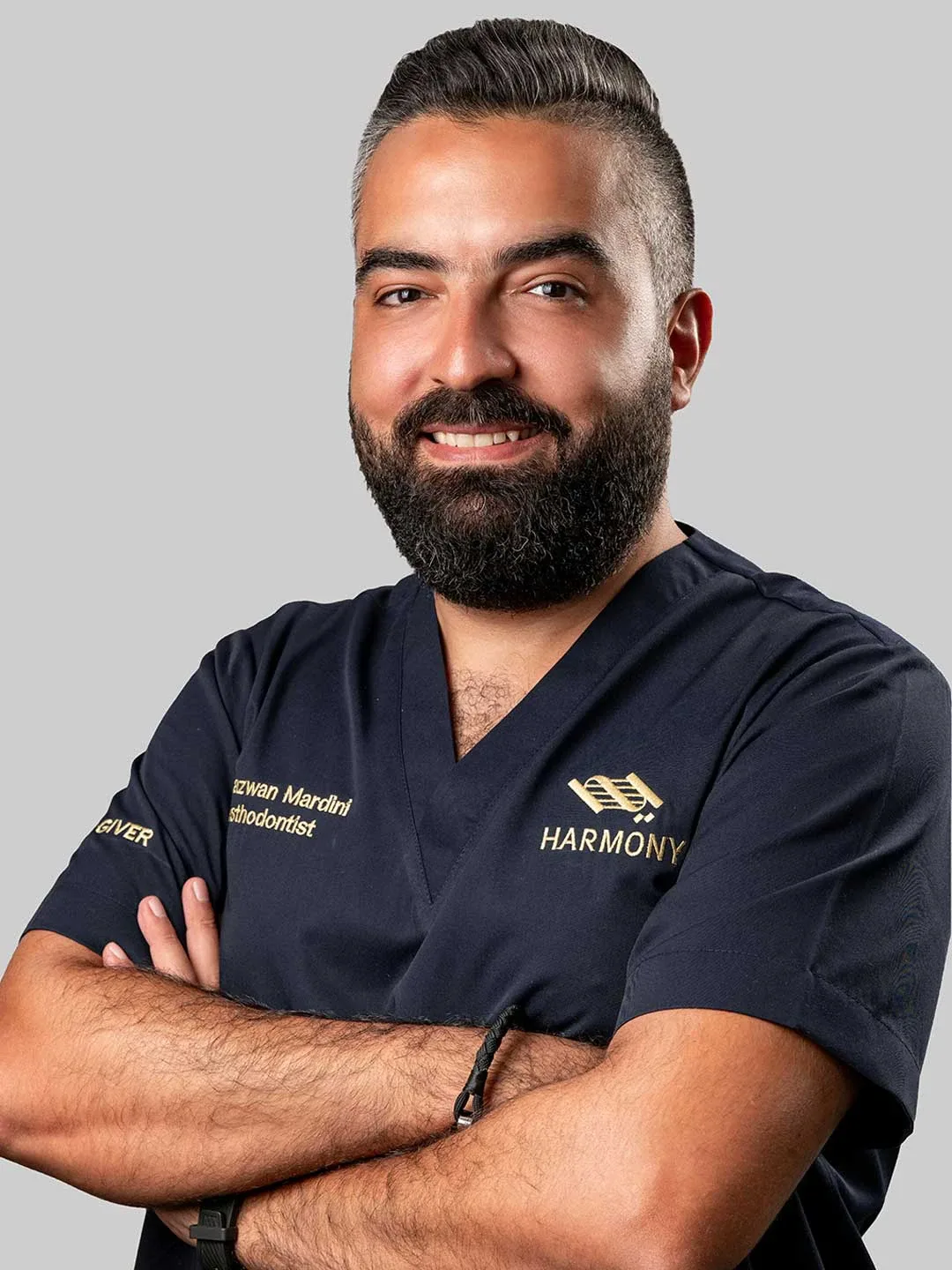 Dr. Ghazwan Adnan Safar Mardini - Specialist Prosthodontist at Harmony Medical Center in MBZ City, Abu Dhabi