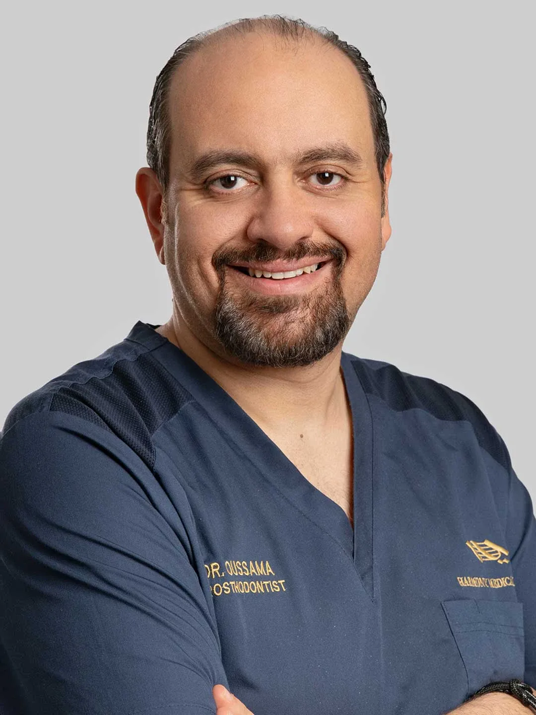Dr. Oussama Alaoui - Head of the Prosthodontics Department at Harmony Medical Center in Dubai and Abu Dhabi